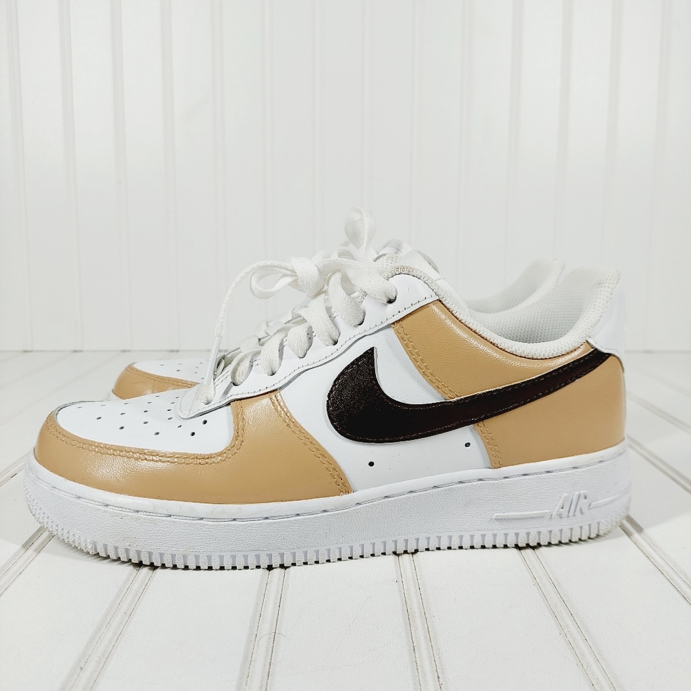 Nike Air Force 1 LXX Leather Lace Up Sneakers